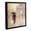 « romantique paris ii », reproduction d’art sur toile tendue encadrée-19513294