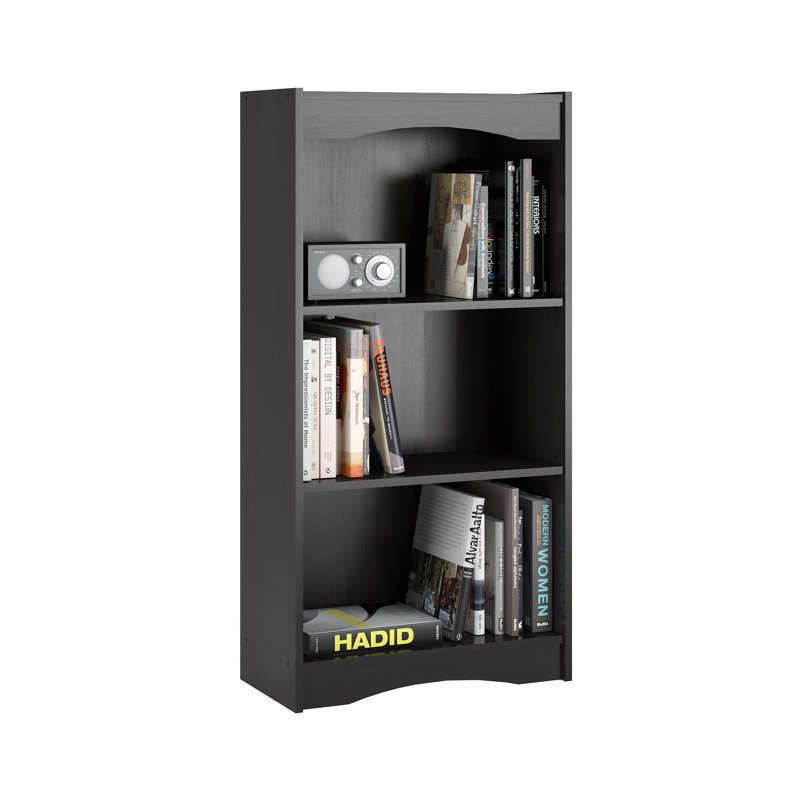 Bibliothèque standard H 47 po x l 24 po Quincy, Noir