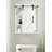 Enora 21.65'' W 27.55'' H Surface Medicine Cabinet Mirror 3 Fixed-1405848058