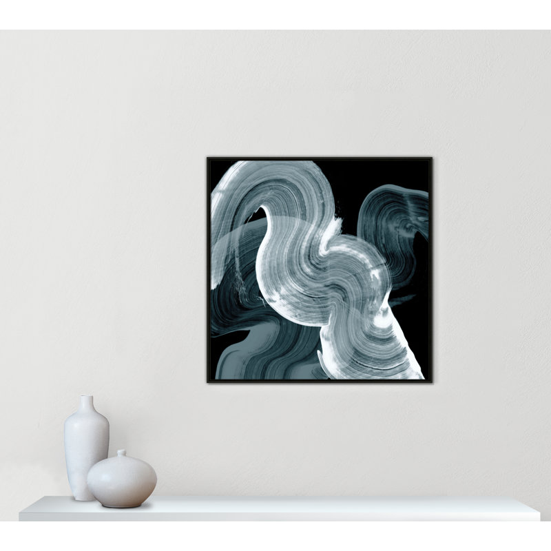 «Swirl II Print» par Casa Fine Arts, Espresso, H 37,5 po x l 37,5 po