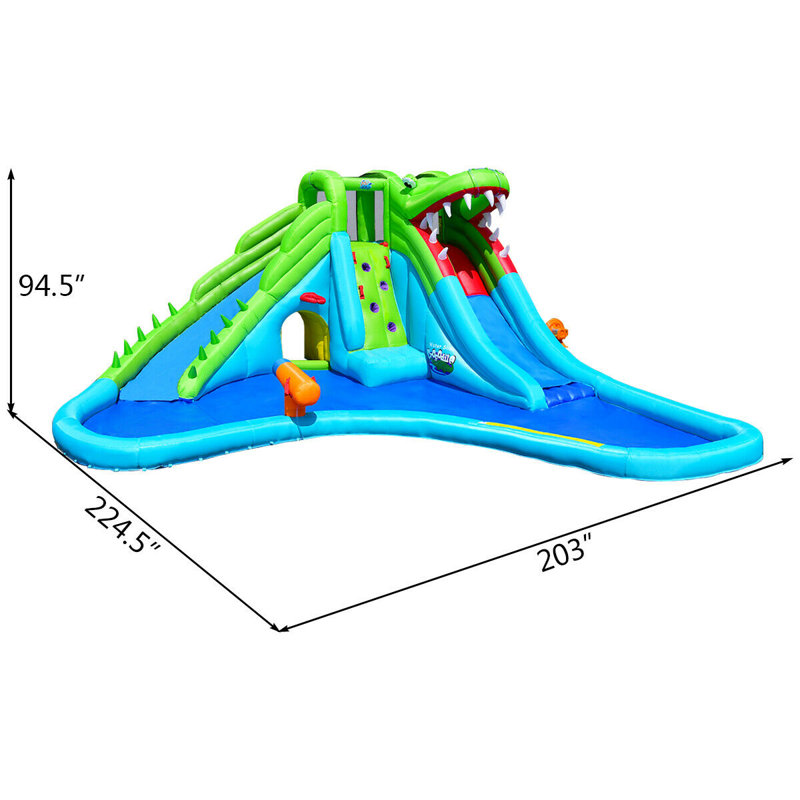 12' x 6.6' Inflatable Slide