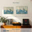 «Sandpipers Oil Distress», 3 pièces sur toile-98562322