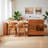 Simple and Retro Retractable Design Dining Table