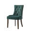 Ensemble de 2 chaises d'appoint en velours vieilli Farren-1421507477