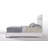 White High Gloss Bed(Only Bed)-1544695699
