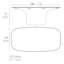 UFO 77.75" Pedestal Dining Table-64808547
