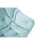 Fauteuil de salon contemporain avec accoudoirs en métal Comfy