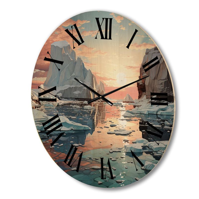 Horloge murale Raylee, Grand