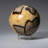 Genuine Polished Septarian (2") Sphere from Madagascar-103623246-103622389