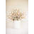  Multi Beige Green Faux Floral Stem – 36" Tall Botanical Accent, Set of 6