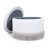 Fully Assembled Round Faux Leather Storage Ottoman with Tassel Trim-517635225