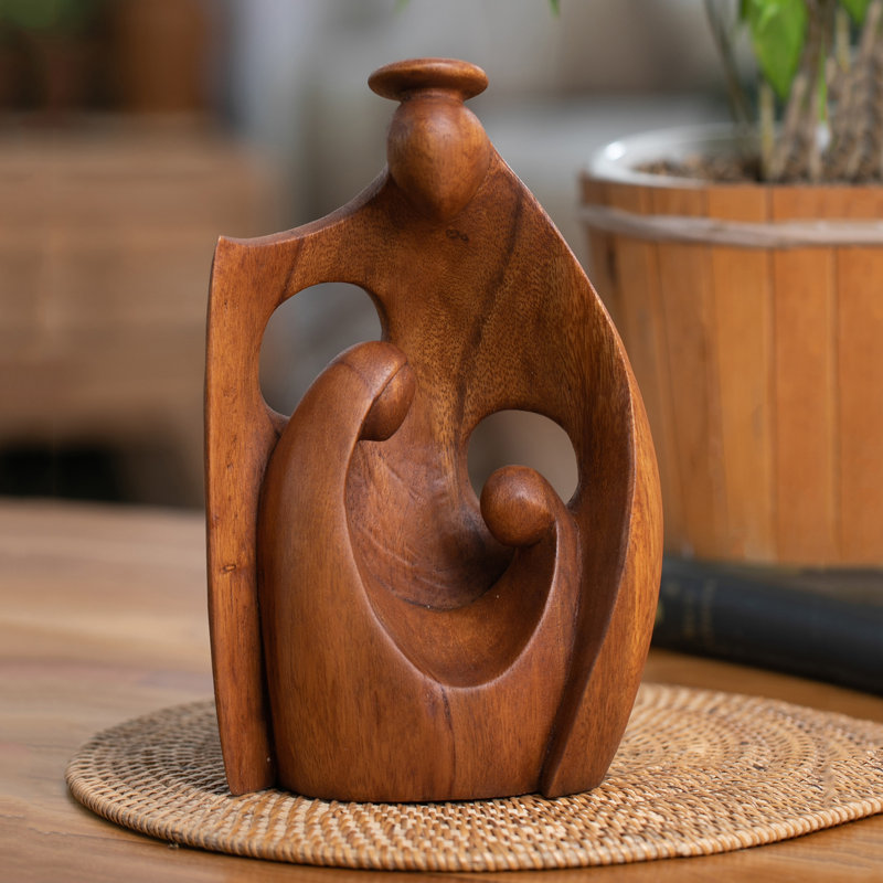 Sculpture en bois Novica