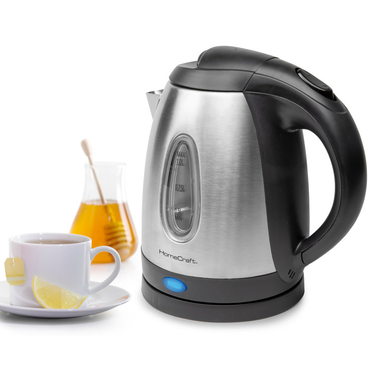 HomeCraft 1.05 Quarts Electric Tea Kettle