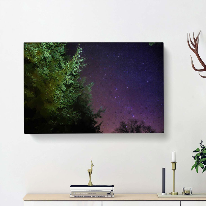 Starry Sky In Abstract - Wrapped Canvas, 40cm H x 60cm W x 3cm D