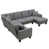 Tissu gris foncé est en rupture de stock