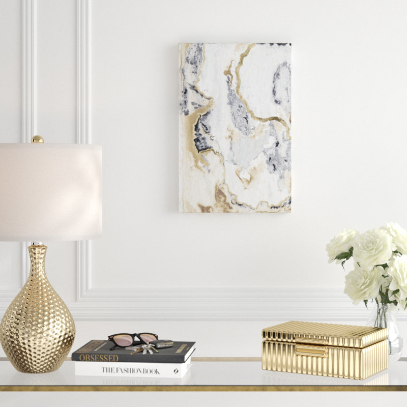 Cinder & Smoke I by Vanna Lam - Wrapped Canvas Painting, 122cm H x 81cm W, Wrapped Canvas