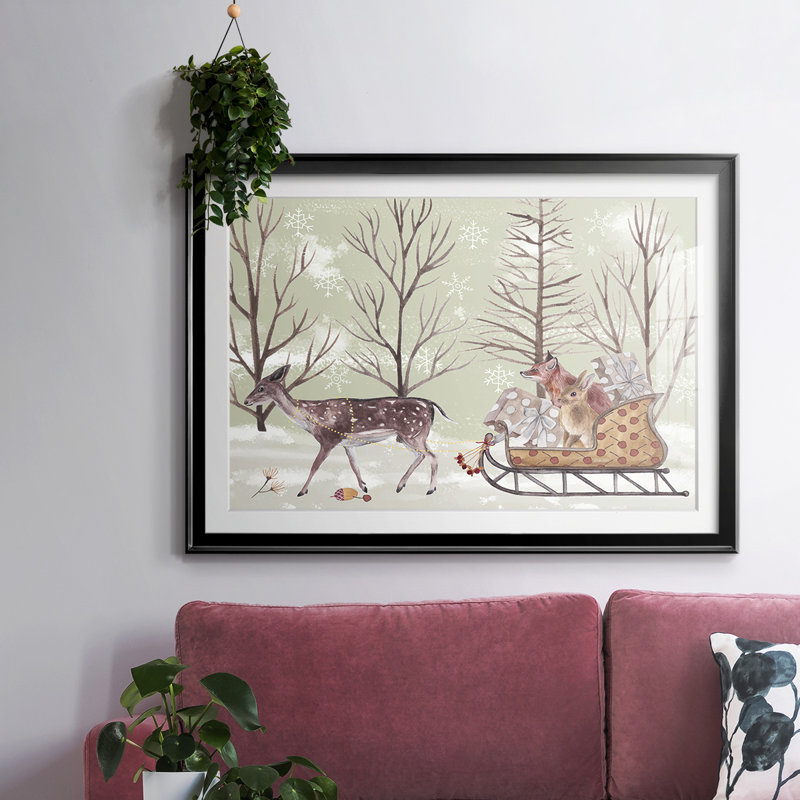 Christmas Time II, Noir, H 27 po x l 39 po x P 1,5 po