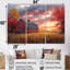 «Autumn Red Barn Breeze II», ensemble de reproductions d'art mural-642776004-642776026