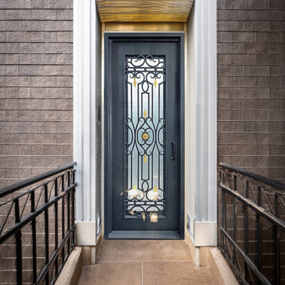 Villa Royale Single Iron Door