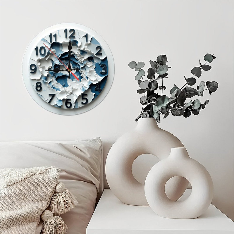 Horloge murale artistique
