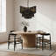 Lustre sculpté en rotin 3 lumières Sienna-1197165236