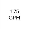 Ignite 1.75 GPM  Five-Function 3-3/4 in. Diameter Spray Head Wallmount