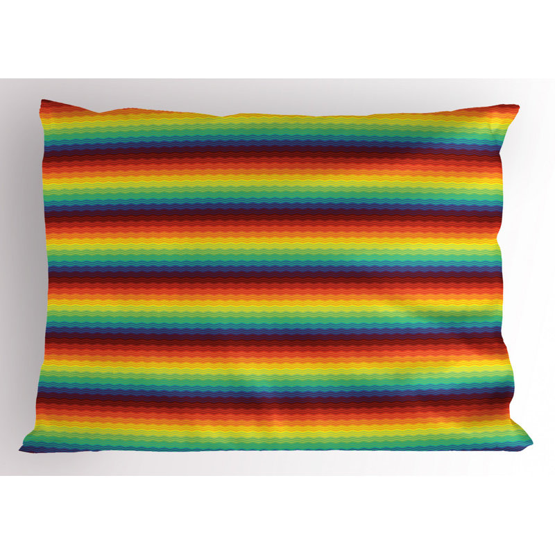 Fiesta Polyester Geometric Sham Set, Queen
