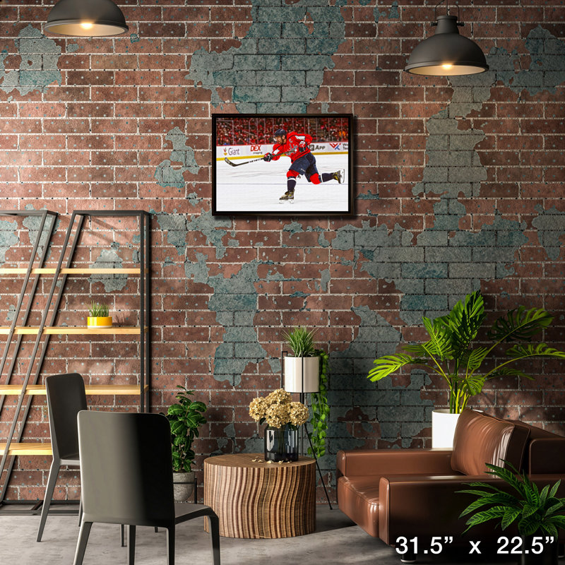 Alexander Ovechkin Washington Capitals, toile encadrée 20 x 29