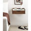 Benning Poplar Floating Shelf with Drawer-94320016