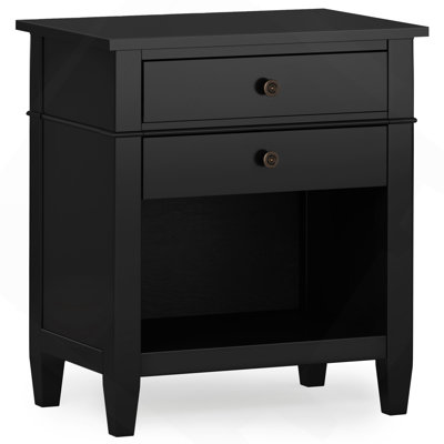 Carlton - Bedside Table - Black