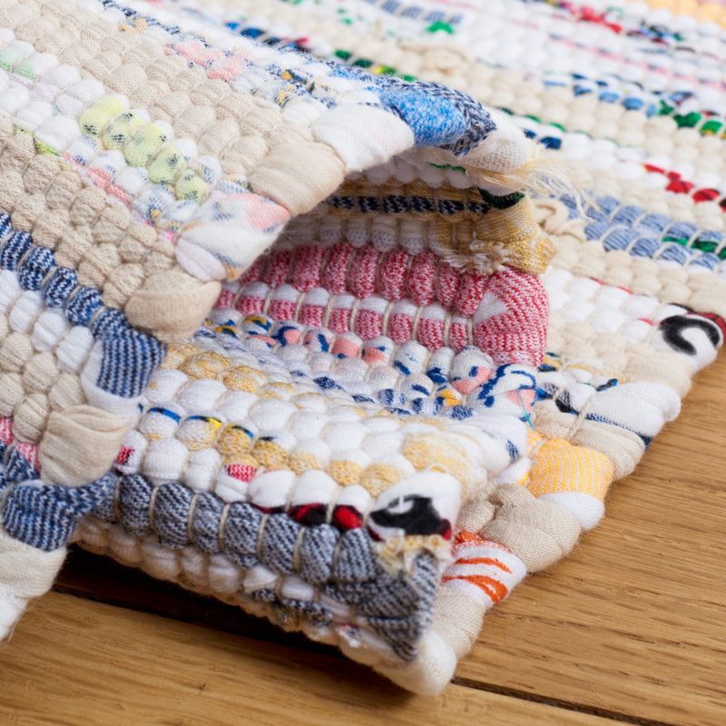 Montauk Hand Woven Performance Striped Rug, Runner 2'3" x 9'
