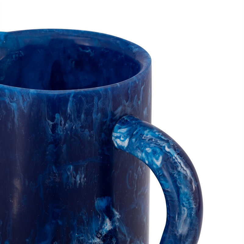 Resin Pitcher, Blue