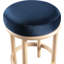 Tabouret de comptoir en velours Monette-888047085-900618415