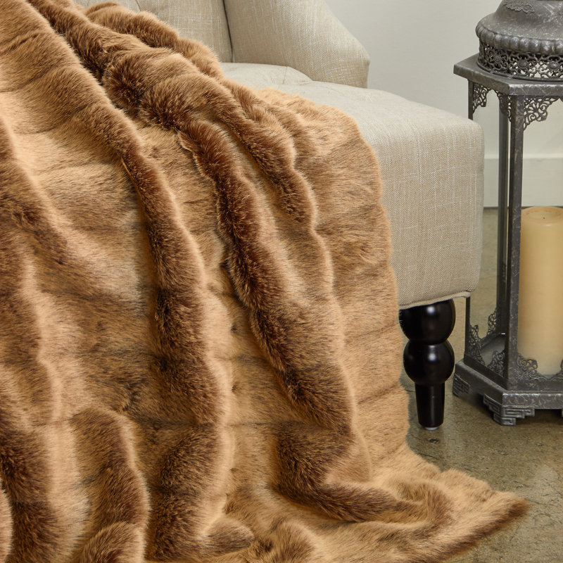Jeté en fausse fourrure Frost Luxury