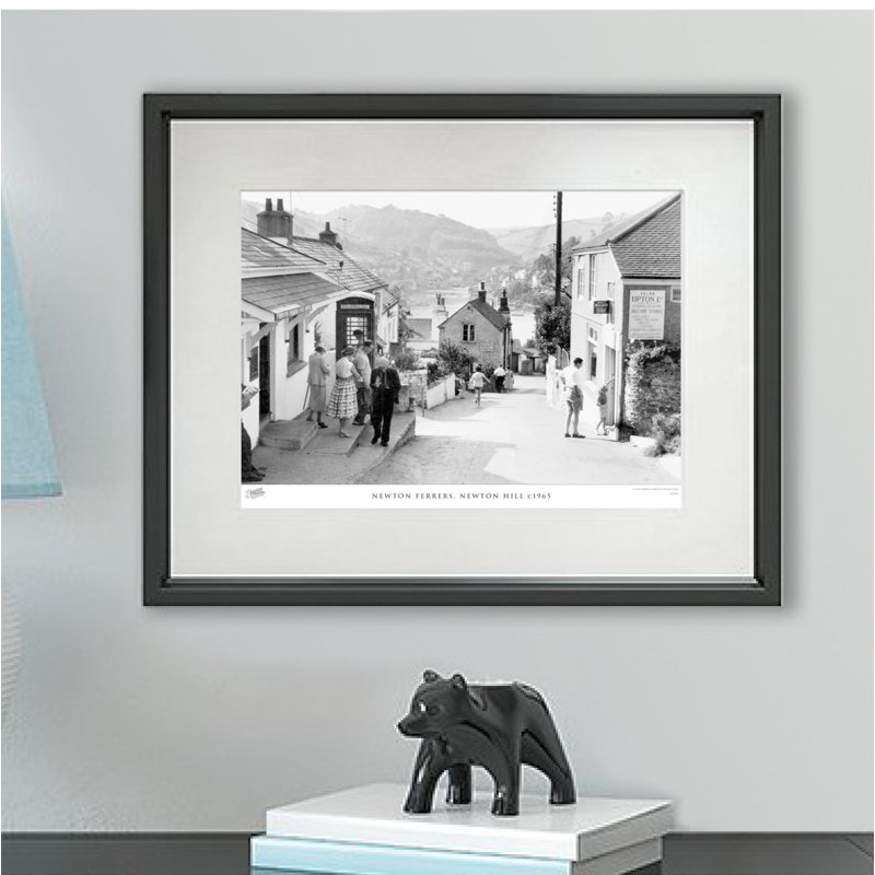 Newton Ferrers, Newton Hill C1965 by Francis Frith - Single Picture Frame Print, 45cm H x 60cm W x 2.3cm D