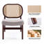 Fauteuil d'appoint en rotin-248011783