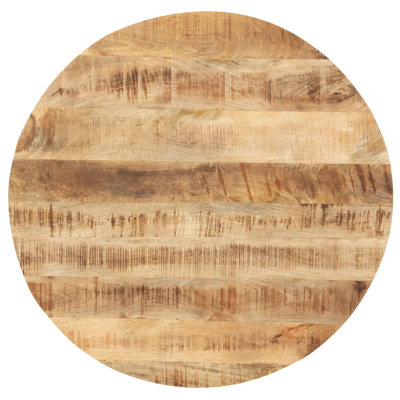 Table Top Solid Wood Mango Round