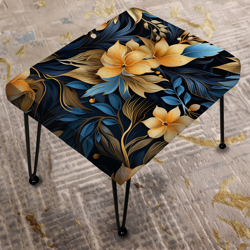 Tropical Twilight Ii Tropical Pattern - Tropical Rectangle Ottoman
