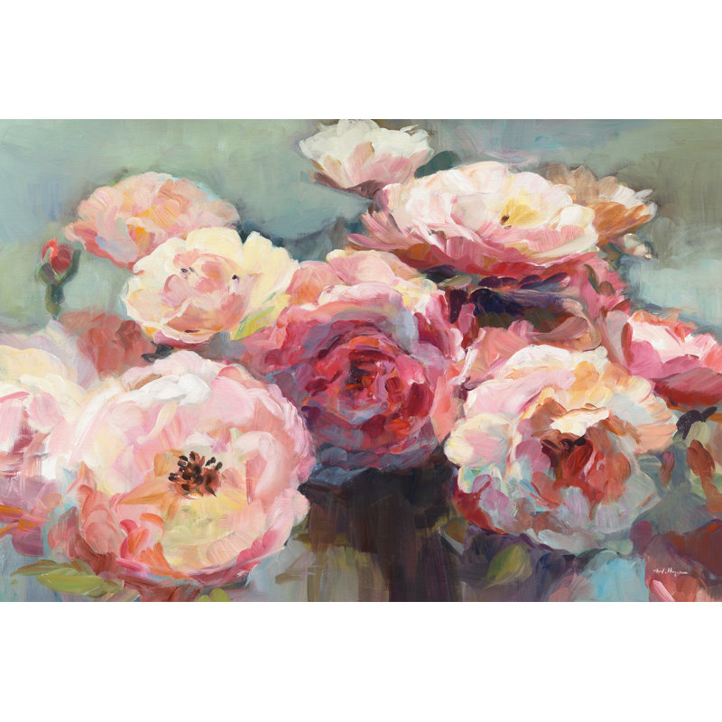 Roses sauvages, H 8 po x l 12 po