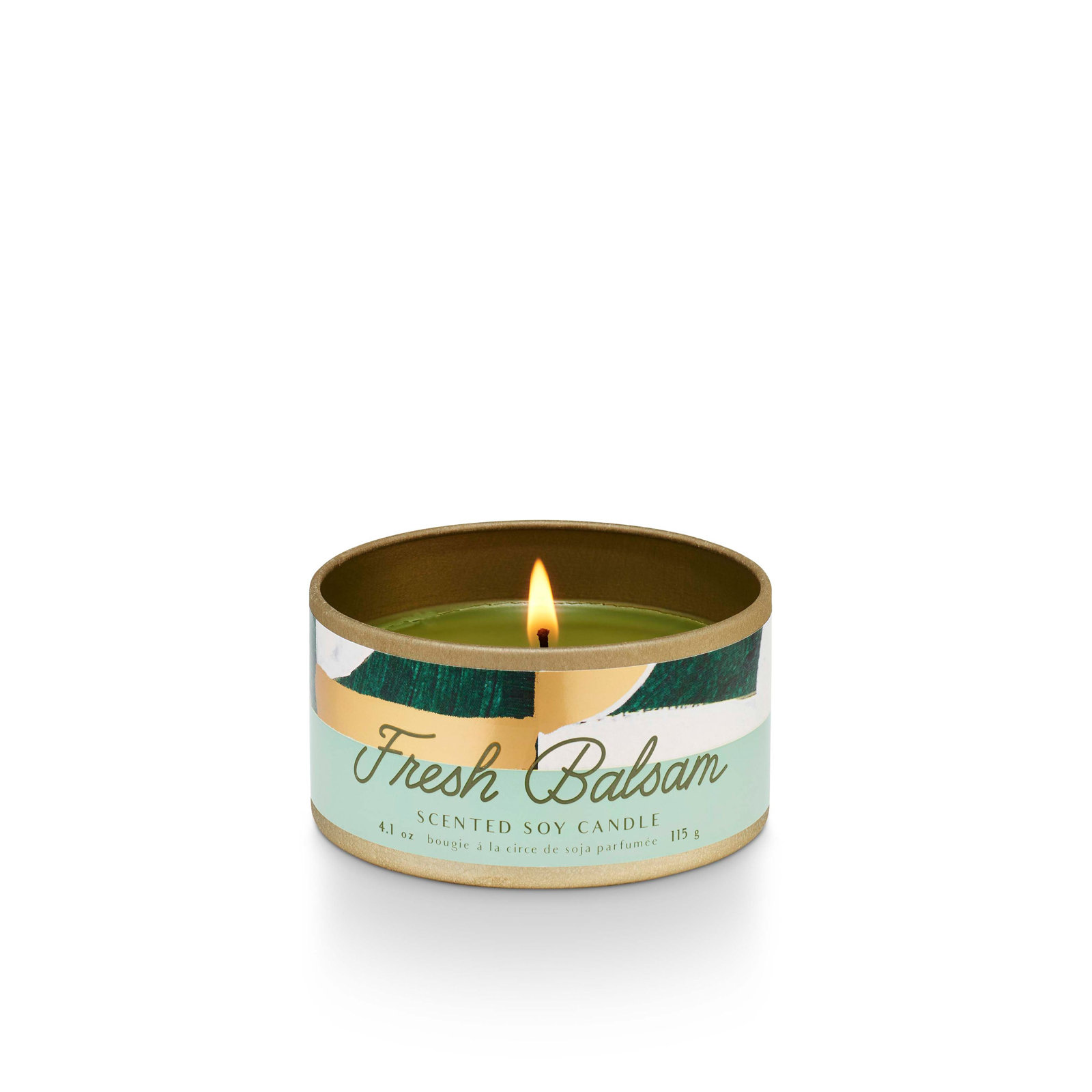Tried & True Holiday Fresh Balsam Candle, Small Tin