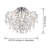Myria 3-Light Crystal Semi Flush Mount -1721966985