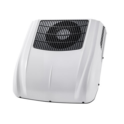 Truck Air Conditioner, 12V 10000 BTU RV Rooftop AC Unit, 350 m³/h Airflow Cab Air Conditioner with Copper Evaporator, Quiet A/C Unit Fast Cooling for Semi Truck Trailer Motorhome Tractor Caravan