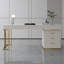 Bureau moderne et simple avec tiroirs-746115474