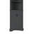 Tall Corner Cabinet With Doors For Living Room, Bathroom,Dining Room Or Kitchen,Black