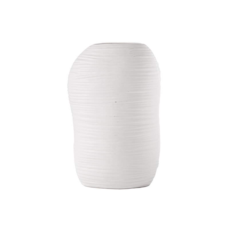 Ceramic / Porcelain Table Vase, 18.5" H x 10.5" W x 6.5" D