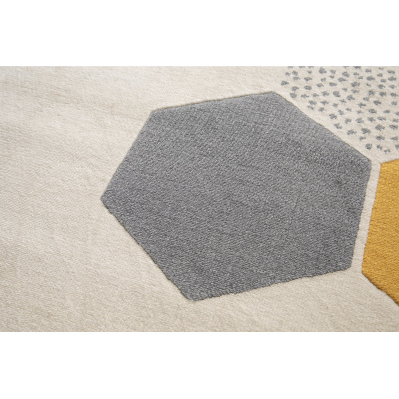 Virpi Geometric Area Rug, Rectangle 120 x 170cm