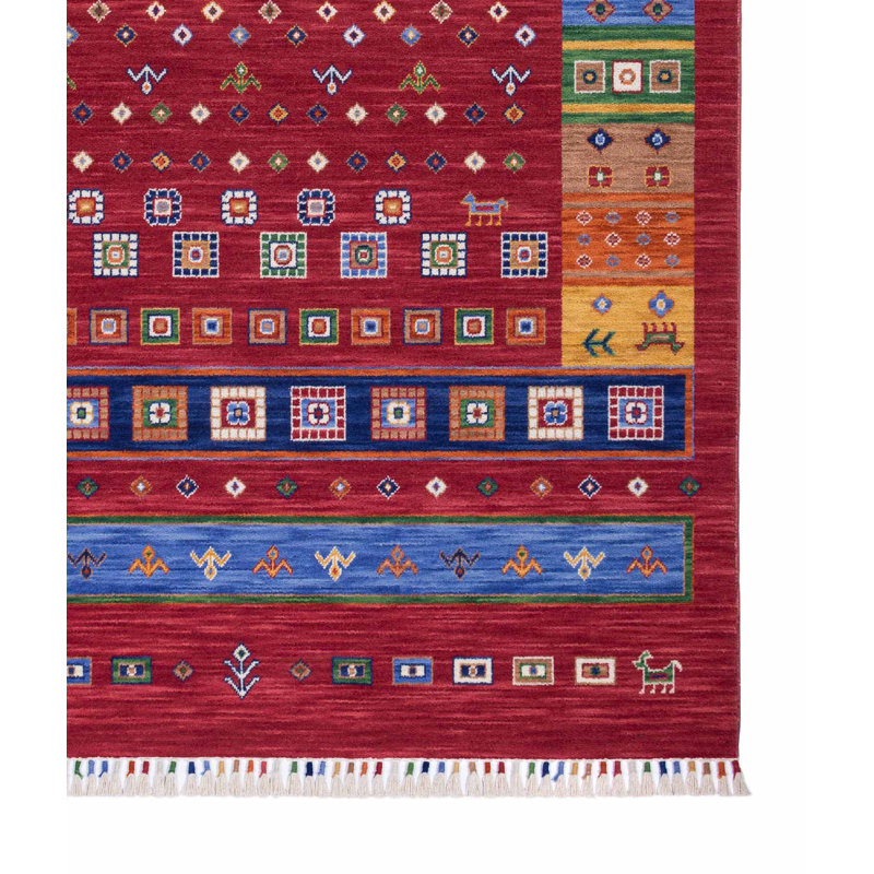 Tapis Leila Gordes, Rectangle 5 pi 5 po x 8 pi 1 po