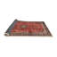 Tapis brun à motif oriental-1844379983