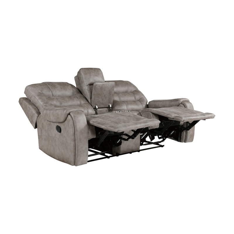 Causeuse inclinable moderne avec console centrale Modern Living