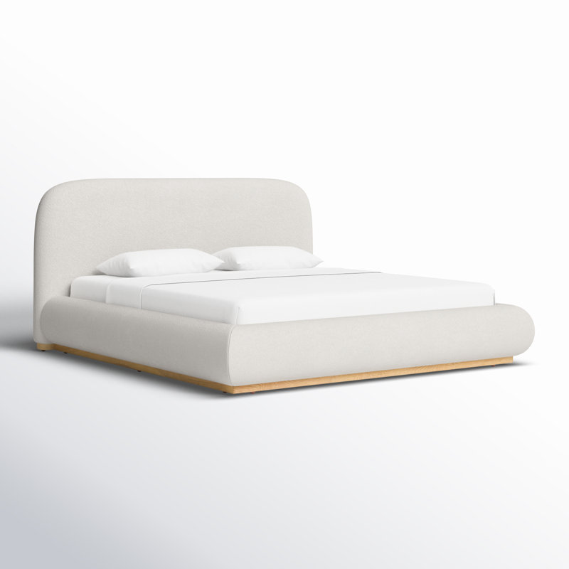 Jennabryanna Boucle Bed, Ivory, King